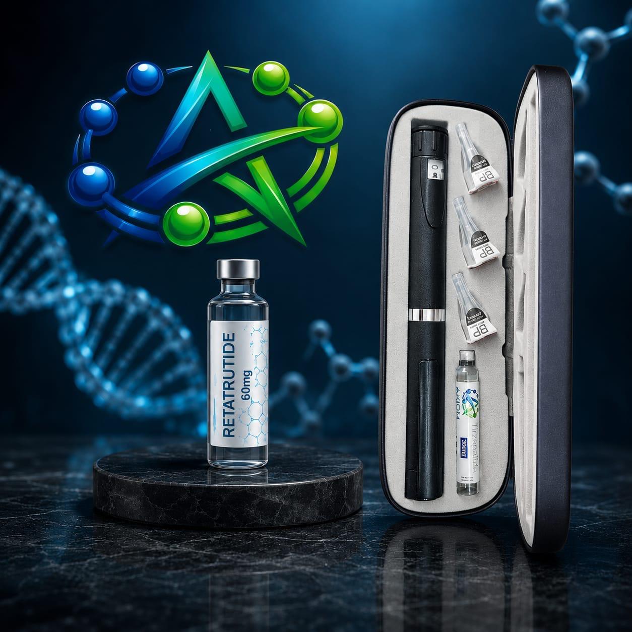 Retatrutide 60mg research peptide vial